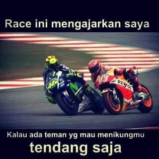 Foto dan Gambar  Meme insiden rossi Marquez dan Lorenzo 