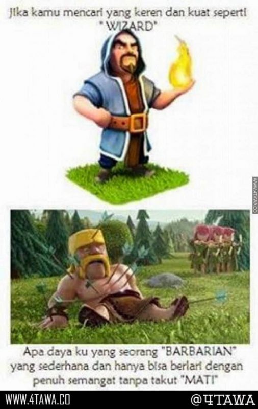 Kumpulan Foto Dan Meme Lucu Yang Hanya Di Mengerti Pemain Clash Of Clans Coc