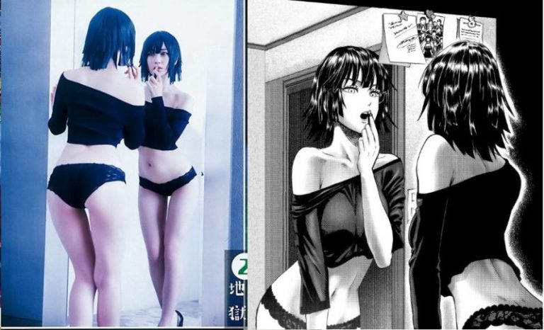 Cosplayer Fubuki (One Punch Man) Terlihat Mirip Dengan karakternya
