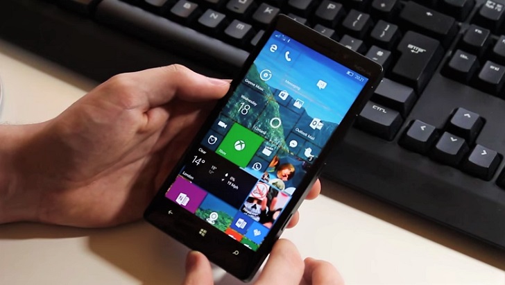 Windows 10 Mobile on Smartphone test DAFUNDA