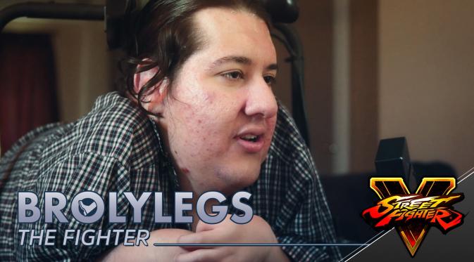 brolylegs, progamer dengan keterbatasan fisik