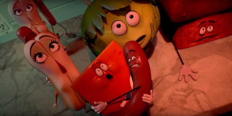 Trailer Sausage Party, Mimpi Buruk Para Bahan Makanan
