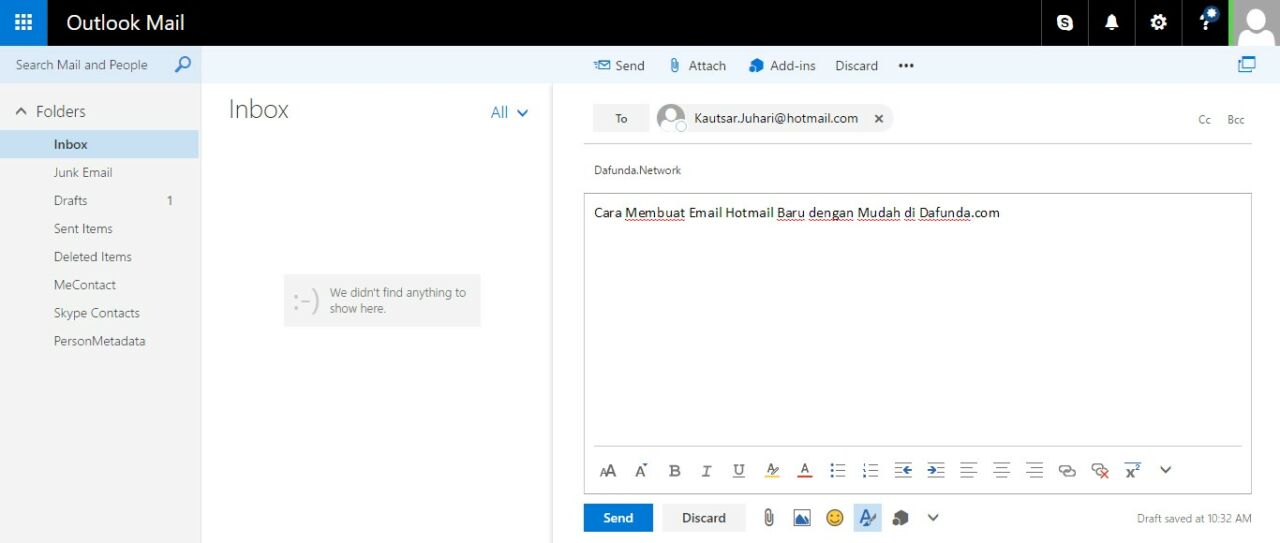 cara membuat email Hotmail baru- DAFUNDA