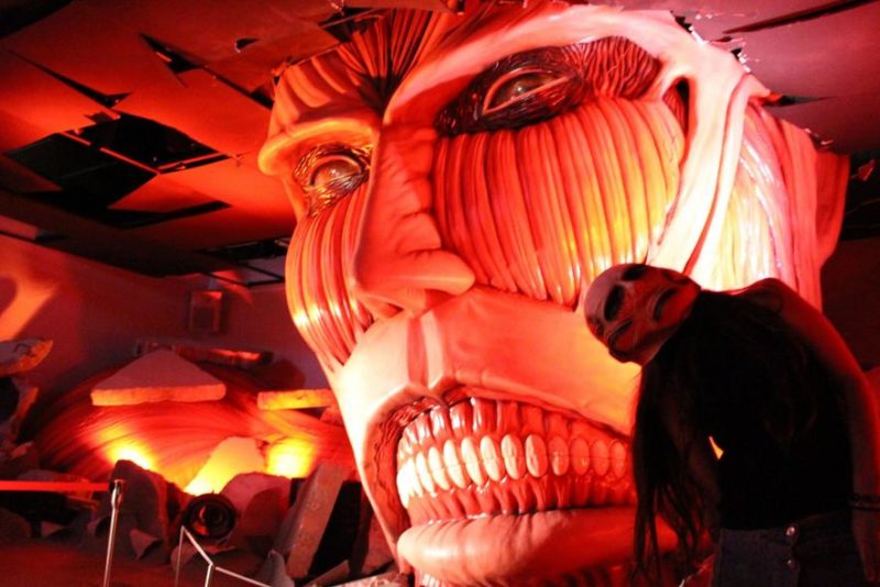 Attack on Titan Wall Sapporo Exhibit (1)