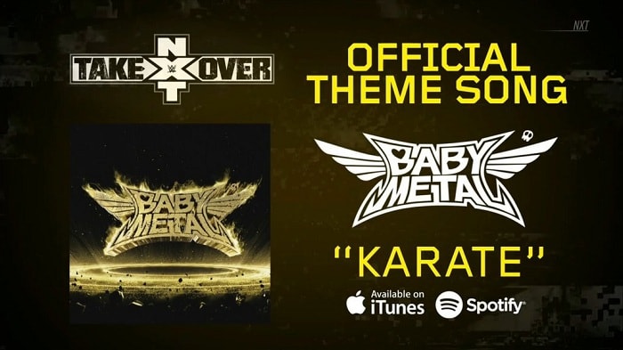 Babymetal WWE lagu