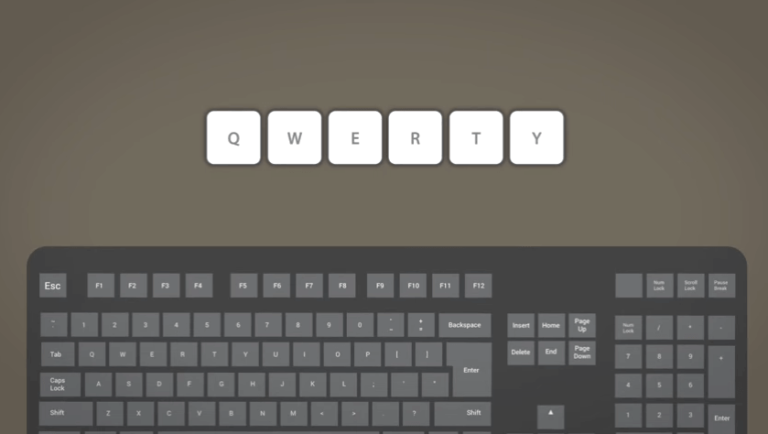Keyboard QWERTY