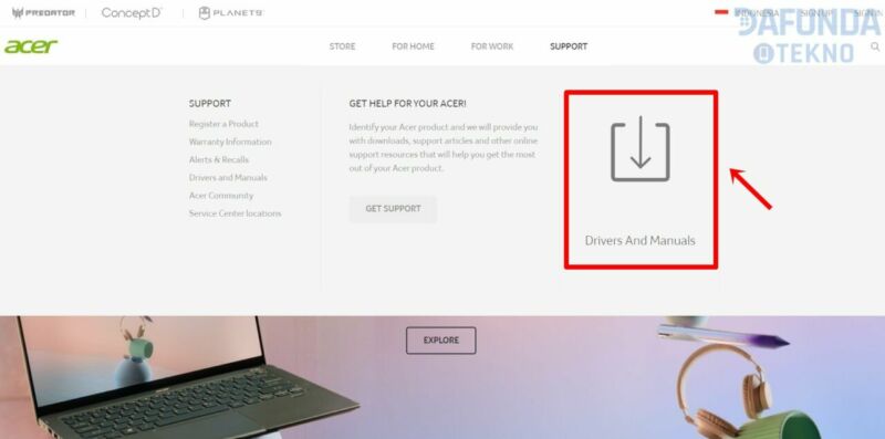 Cara Download Dan Instal Driver PC/Laptop Merek Acer Apa Saja