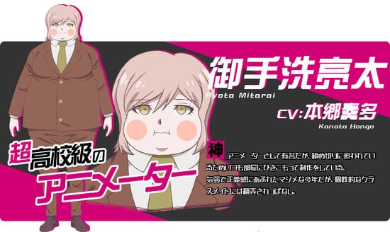 Ryouta Mitarai Karakter danganronpa 3