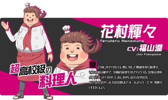 Teruteru Hanamura Karakter danganronpa 3