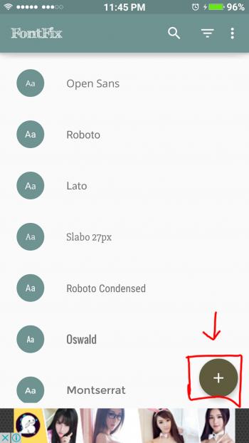 Membuat font sendiri di Android