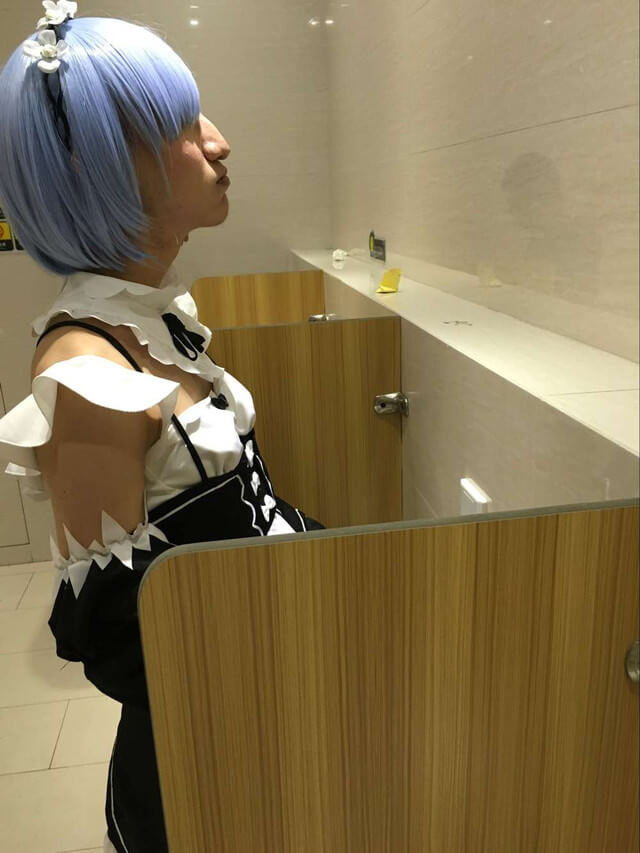 Cosplayer Rem dan Ram Re Zero di China (1)