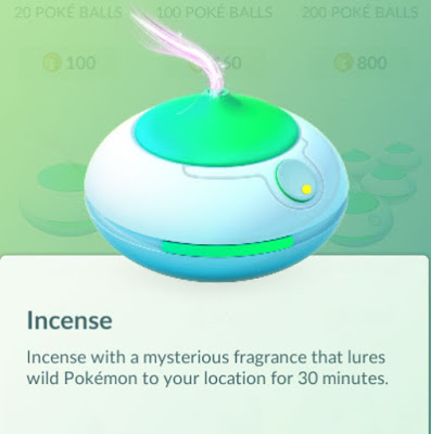 incense Pokemon Go