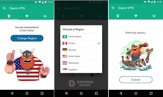 Opera VPN gratis