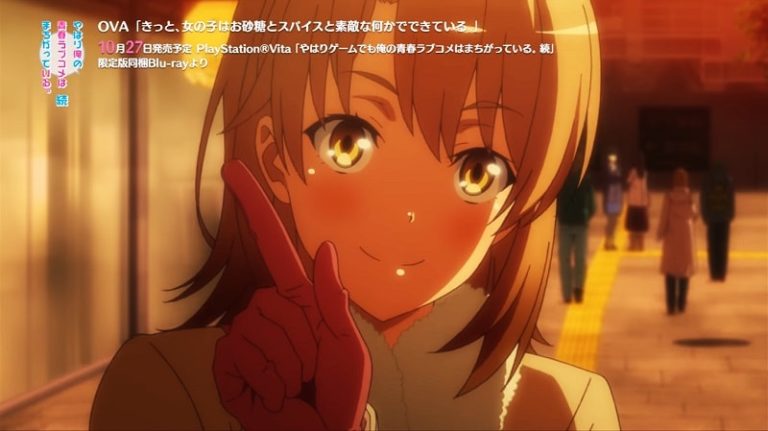 Oregairu OVA dirilis menyambut Adaptasi Game PS Vita Seri Tersebut