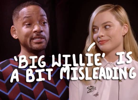 playground insults will smith margot robbie