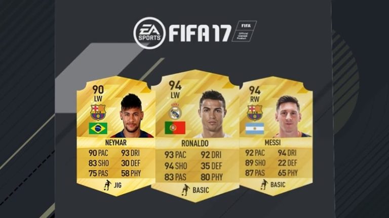 Daftar TOP 50 Player Rating FIFA 2017 Diumumkan