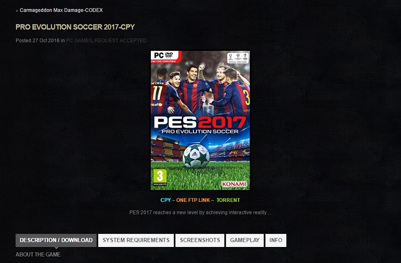 Pes 2015 patch free download