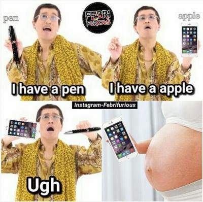 meme-lucu-ppap-pen-pineapple-apple-pen