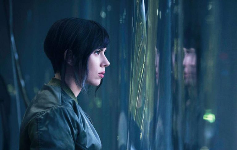 klip baru scarlett johansson ghost in the shell