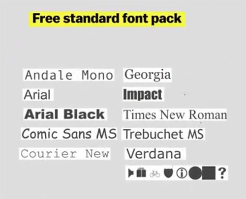 standard-font-daf