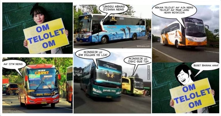 Sedang Populer, 10 Meme Om Telolet Om ini Pastinya tidak akan Kamu Lewatkan