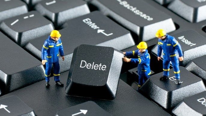 cara hapus akun website di internet