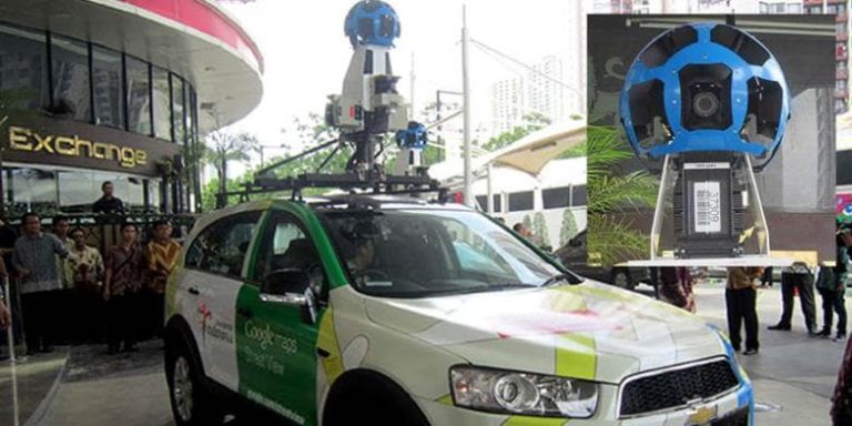 Tanpa Sengaja Kamera Google Merekam Ibu-ibu Jatuh Dari Sepeda Motor