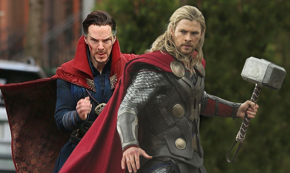 doctor strange cameo thor ragnarok