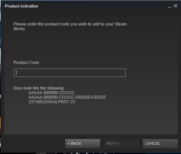 redeem steam