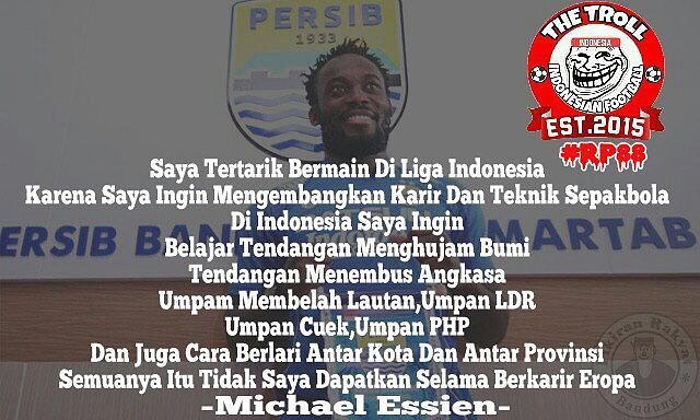 Meme Essien ke Persib Bandung (2)
