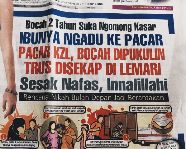 judul koran lampu hijau tentang asmara berujung bencana 02