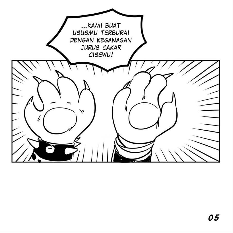 Komik Strip Dendam Macan Cisewu Berikan Ending Yang Tak Tertebak