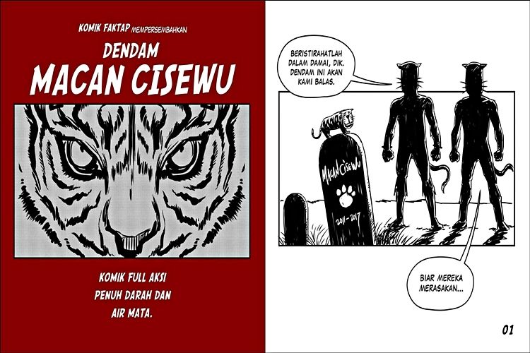 komik strip macan cisewu