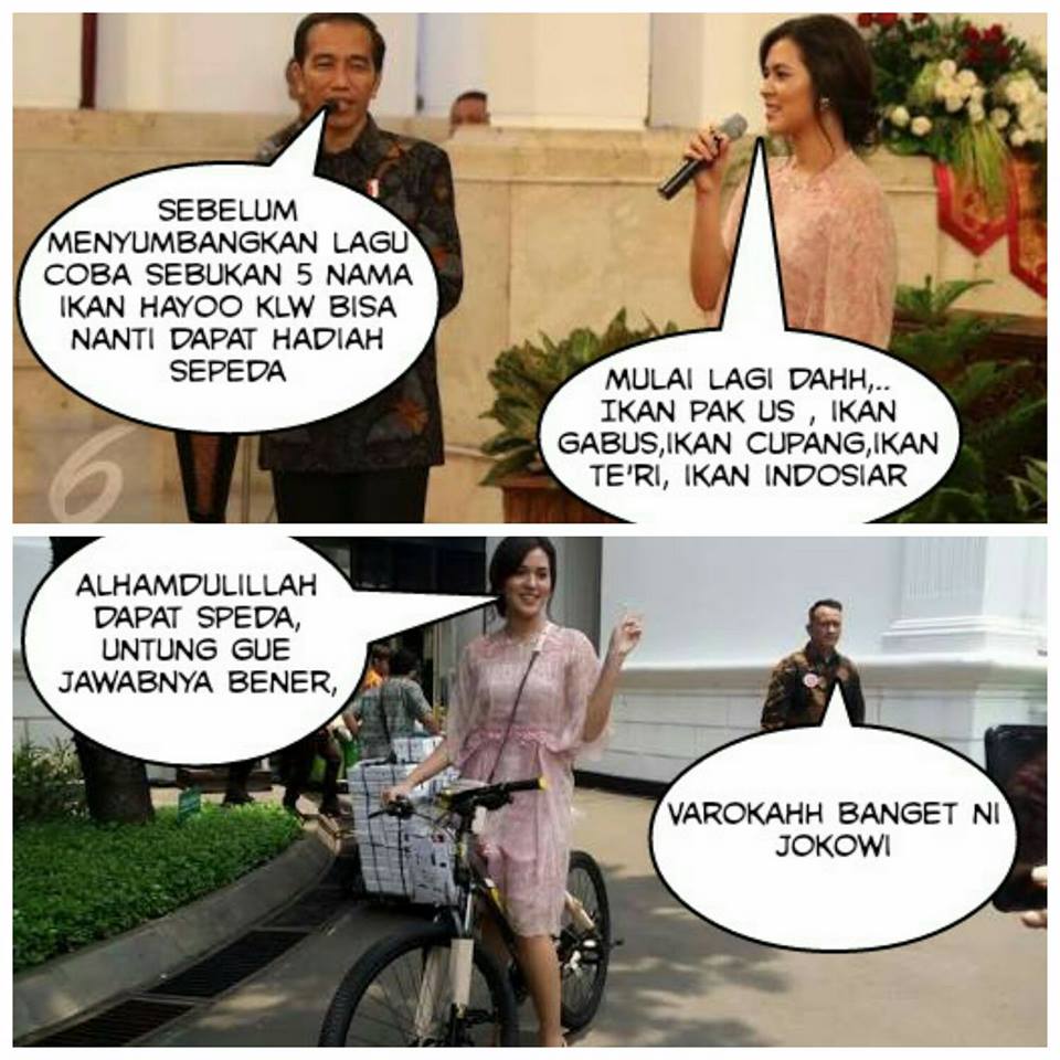 12 Meme Raisa Jokowi Pada Hari Musik Nasional Ini Pasti Bikin Para