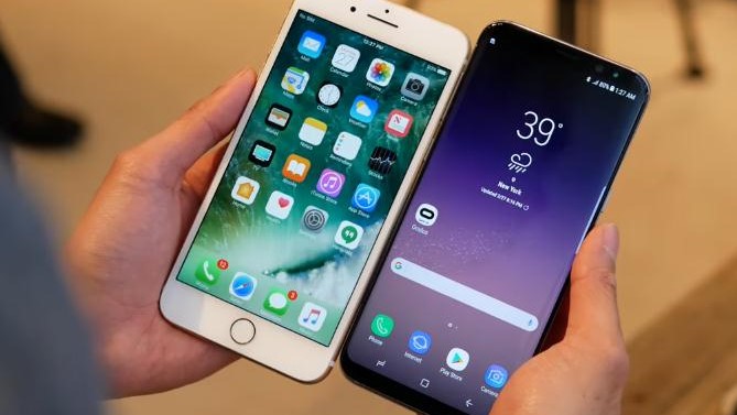 Samsung Galaxy S8 VS iPhone 7