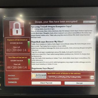 heboh ransomware 