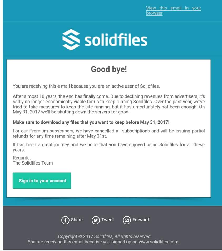 SolidFiles Tutup