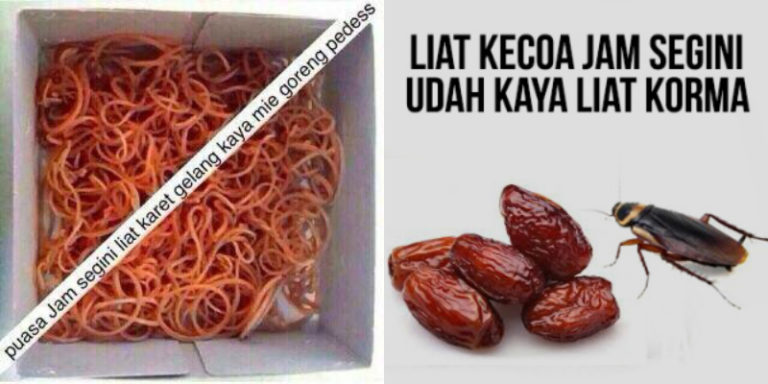 meme kayak ngelihat di bulan puasa