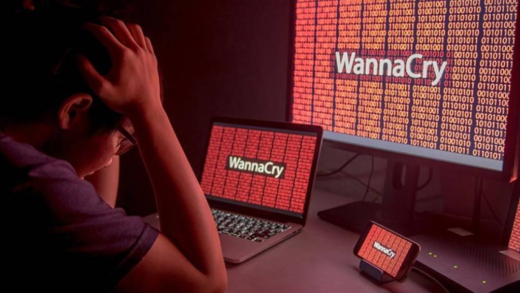 Virus Ransomware Wannacry window
