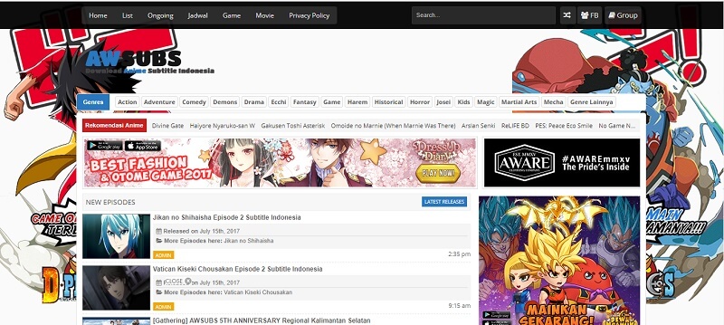 situs download anime subtitle bahasa indonesia 1