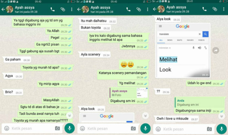 foto istri gagal gombal suami