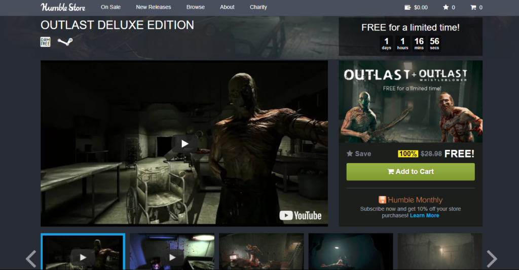 Outlast Deluxe Edition