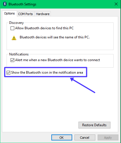 cara mengatasi ikon bluetooth hilang di Windows 10-dafunda 