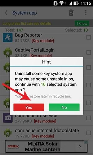 Cara Menghapus Aplikasi Bawaan Di Android Dafunda (3)