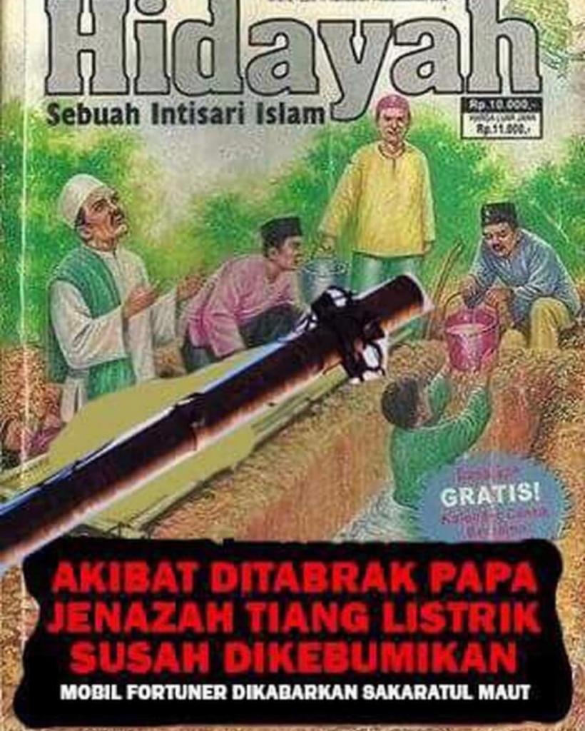 Foto Lucu Editan Majalah Hidayah Gokil Abis