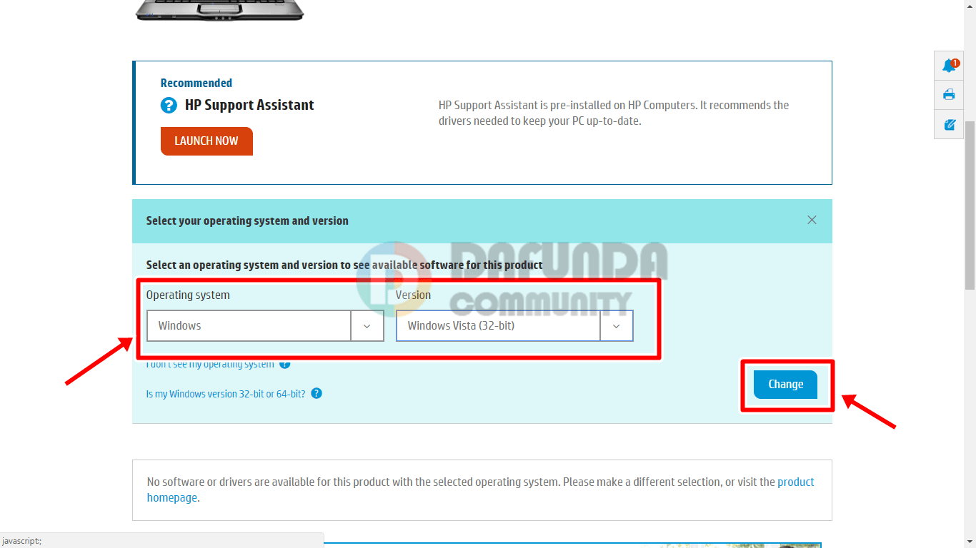 Cara Download Driver Laptop HP Dafunda (2)