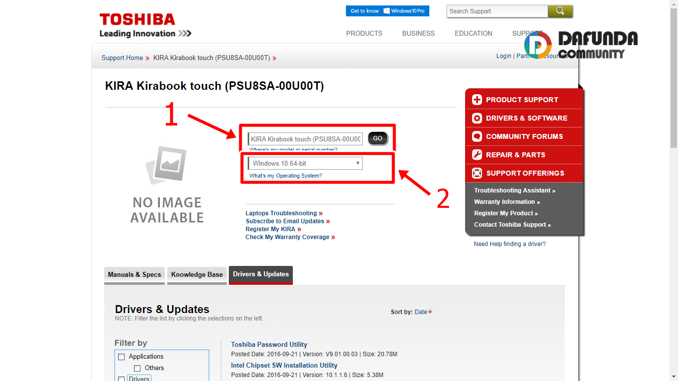 How to Download Toshiba Drivers (3)