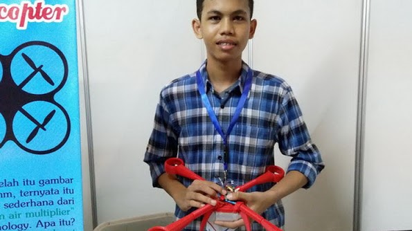 Drone Buatan Anak Indonesia (1)