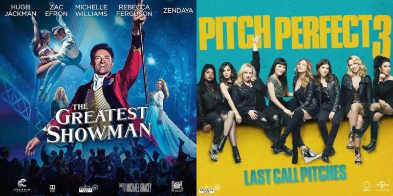 Pitch Perfect 3 dan The Greatest Showman Tayang Di Bioskop Indonesia Malam Ini
