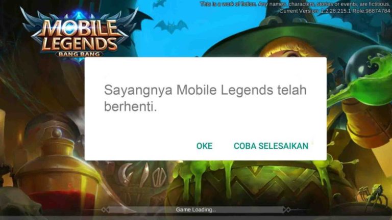 5 Cara Mengatasi Mobile Legends yang Keluar Dengan Sendirinya